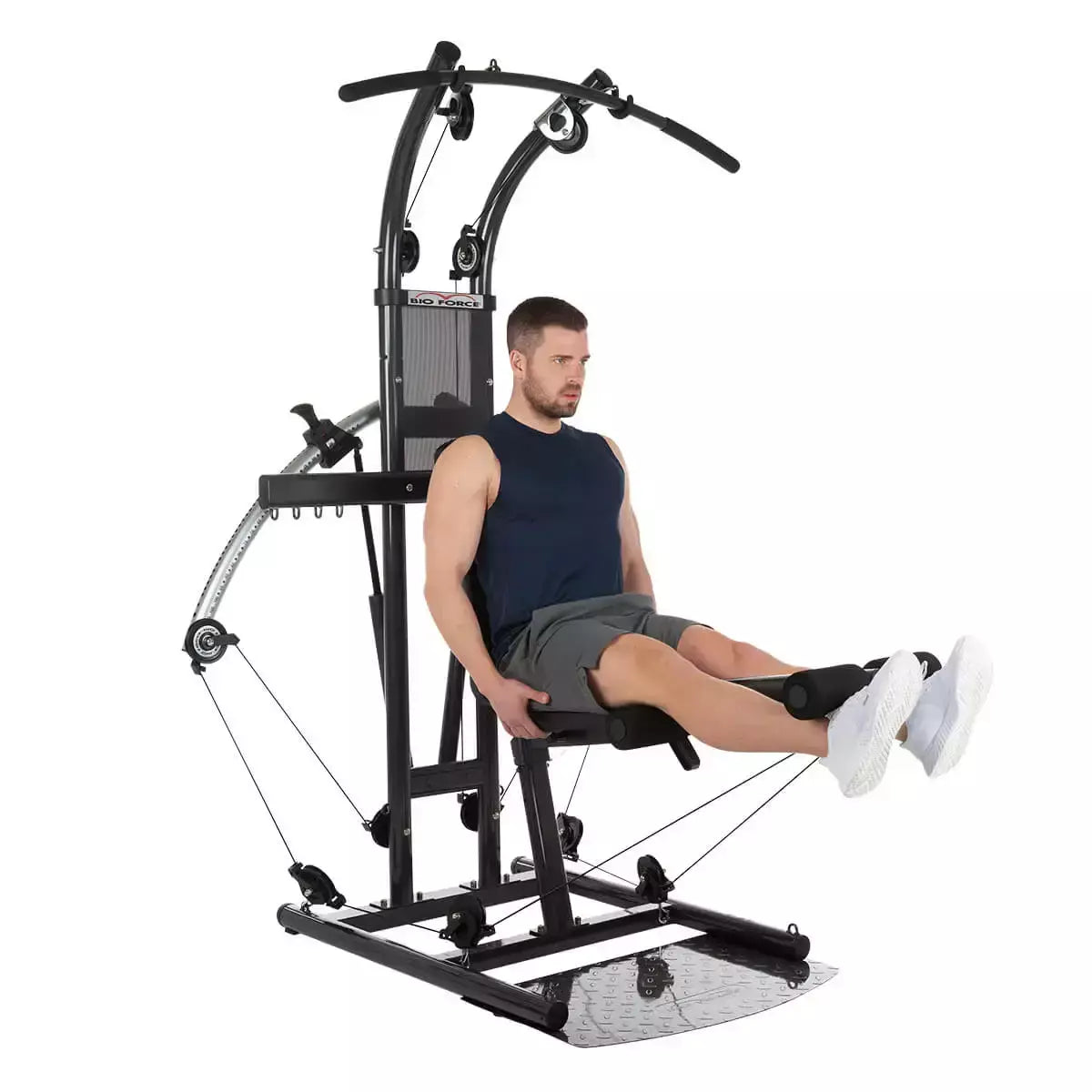 Stazione Multifunzione Bio Force Linea Hammer cod. 3842 dim. 125 x 165 x 208 cm