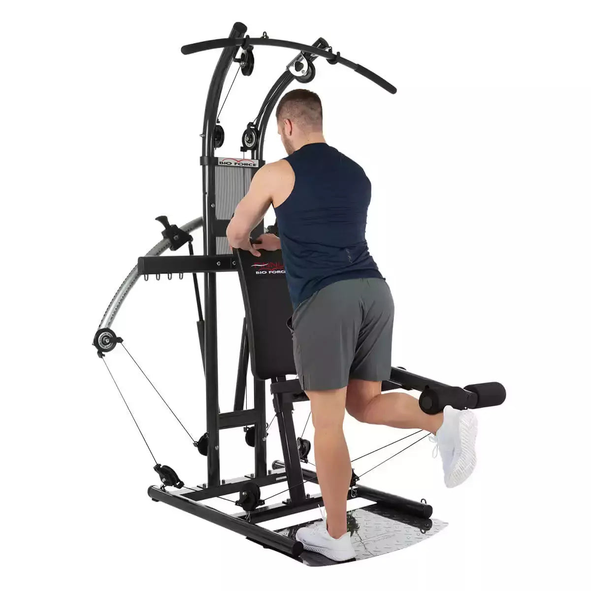 Stazione Multifunzione Bio Force Linea Hammer cod. 3842 dim. 125 x 165 x 208 cm
