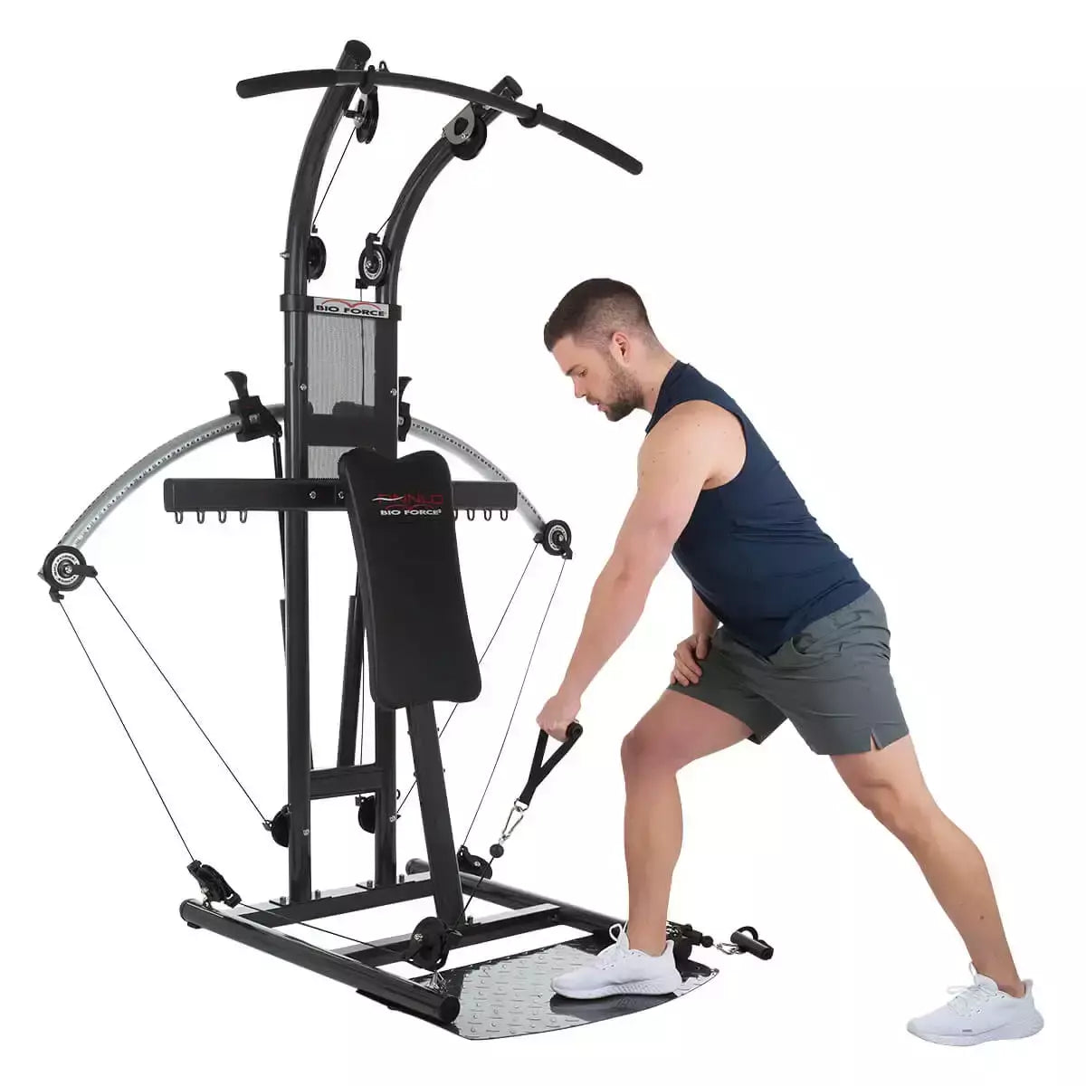 Stazione Multifunzione Bio Force Linea Hammer cod. 3842 dim. 125 x 165 x 208 cm