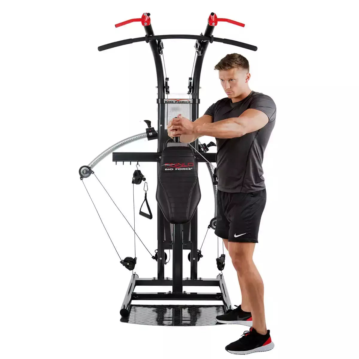 Stazione Multifunzione Bio Force Extreme Core Linea Hammer cod. 3848 dim. 135 x 170 x 218 cm
