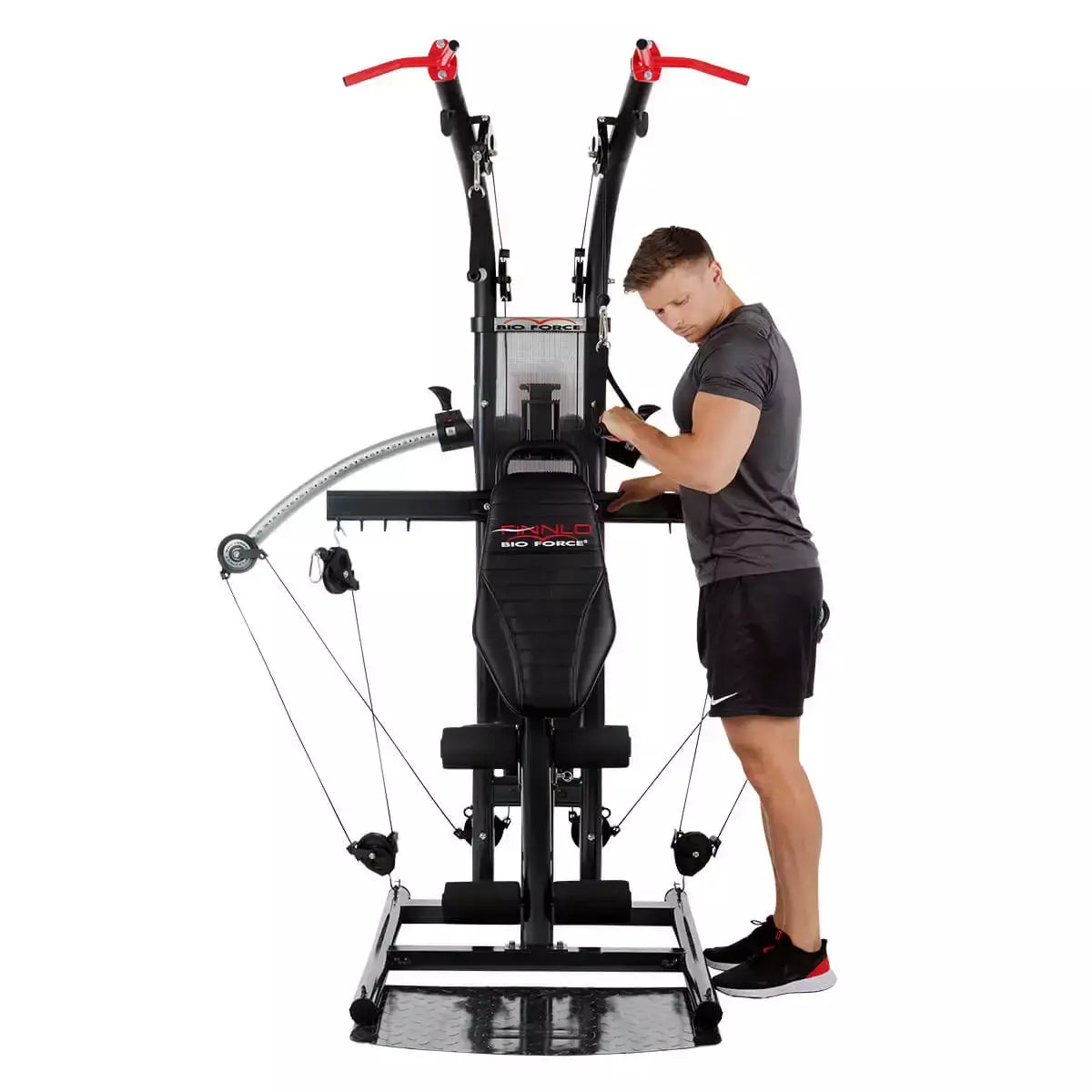 Stazione Multifunzione Bio Force Extreme Core Linea Hammer cod. 3848 dim. 135 x 170 x 218 cm