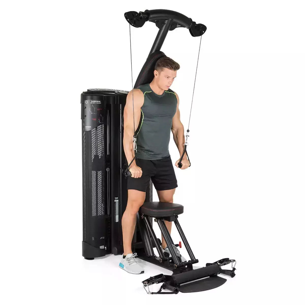 Stazione Multifunzione Dual Station Bicipiti/Tricipiti Linea Hammer cod. 3582 dim. 155 x 96 x 215 cm Blocco pesi 2 x 50 kg Aggiornabile con pesi aggiuntivi