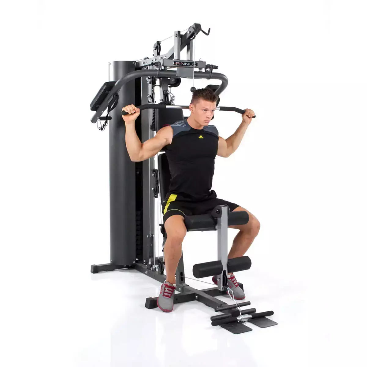 Stazione Multifunzione Autark 600 Palestra Multi-gym Pacco Pesi 80 kg Linea FINNLO by Hammer Multi Palestra cod. 3929