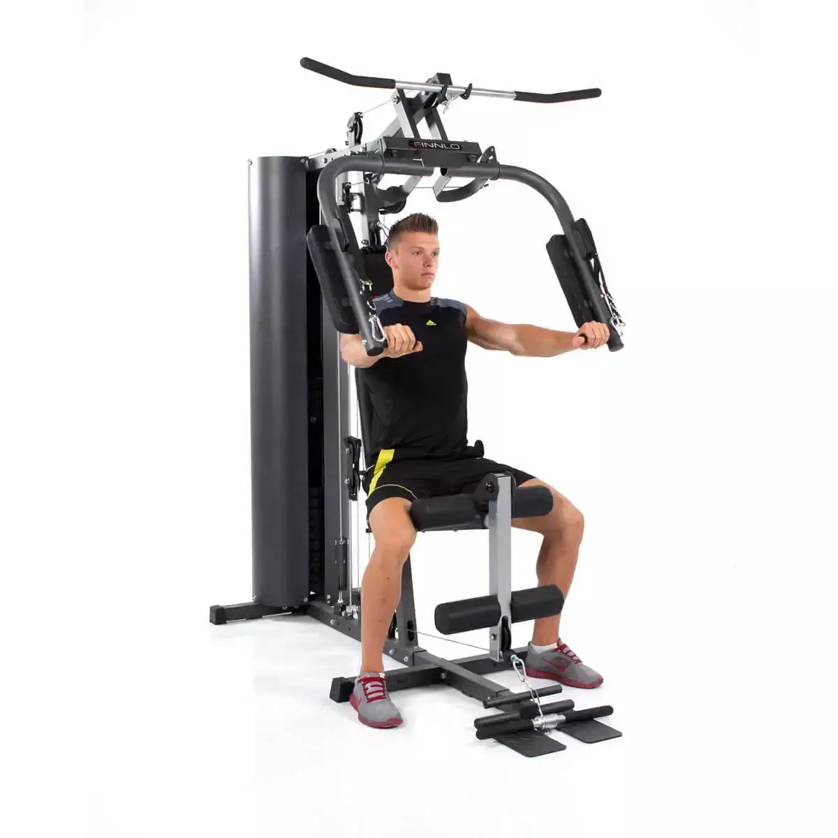 Stazione Multifunzione Autark 600 Palestra Multi-gym Pacco Pesi 80 kg Linea FINNLO by Hammer Multi Palestra cod. 3929