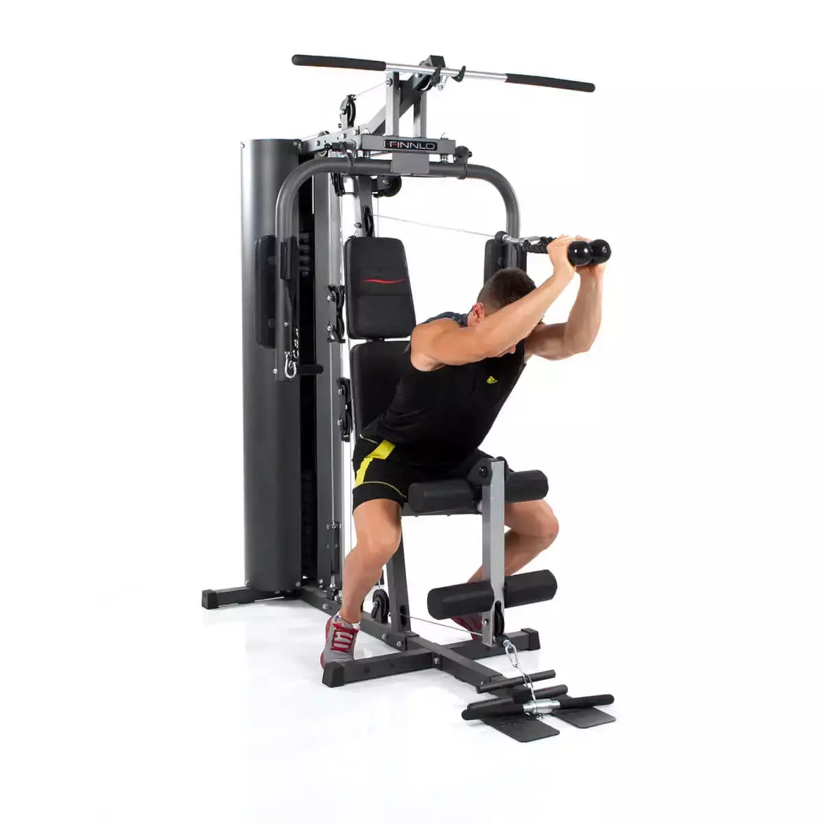 Stazione Multifunzione Autark 600 Palestra Multi-gym Pacco Pesi 80 kg Linea FINNLO by Hammer Multi Palestra cod. 3929