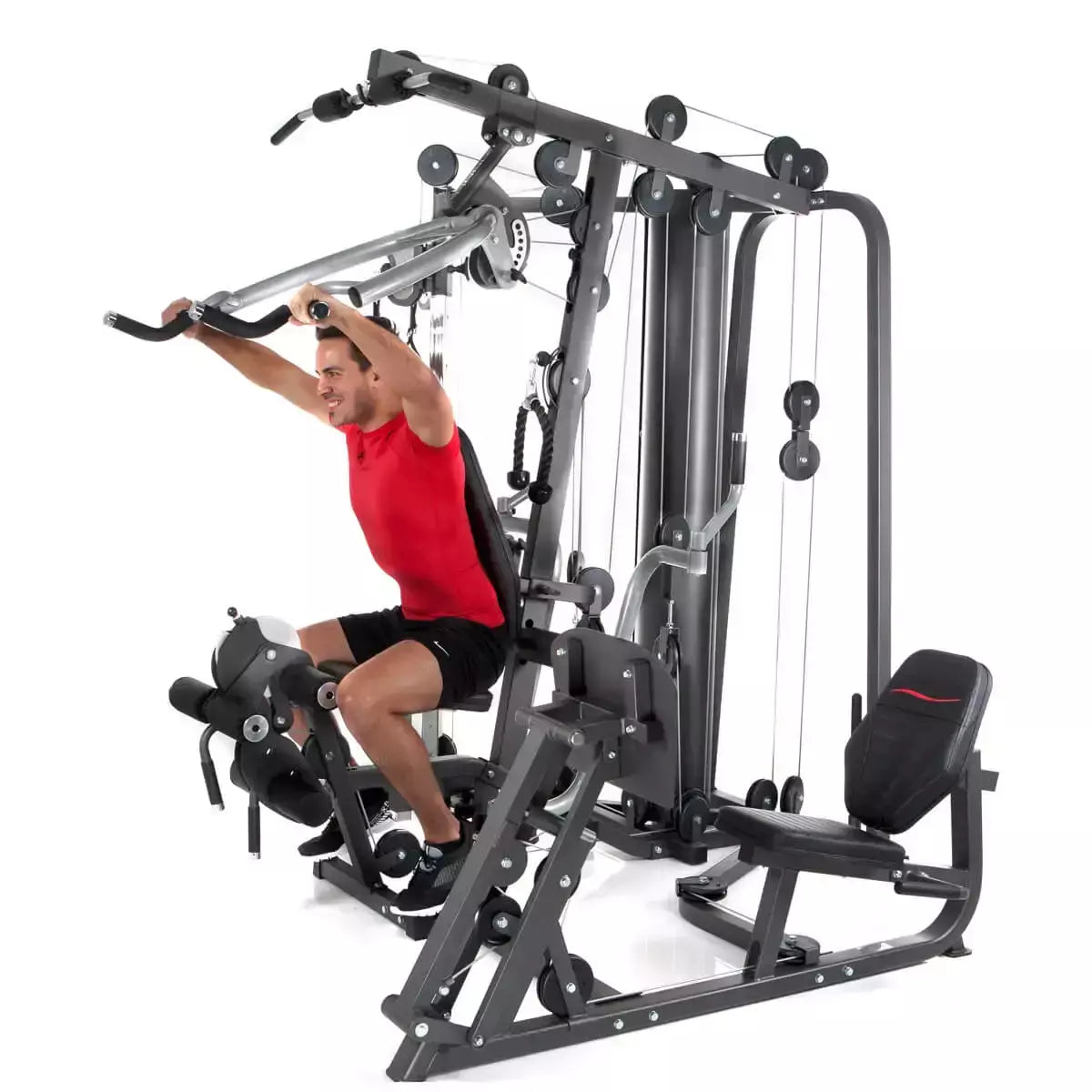 Stazione Multifunzione Autark 6800 Palestra Multi-gym Pacco Pesi 100 kg Linea FINNLO by Hammer Multi Palestra cod. 3948