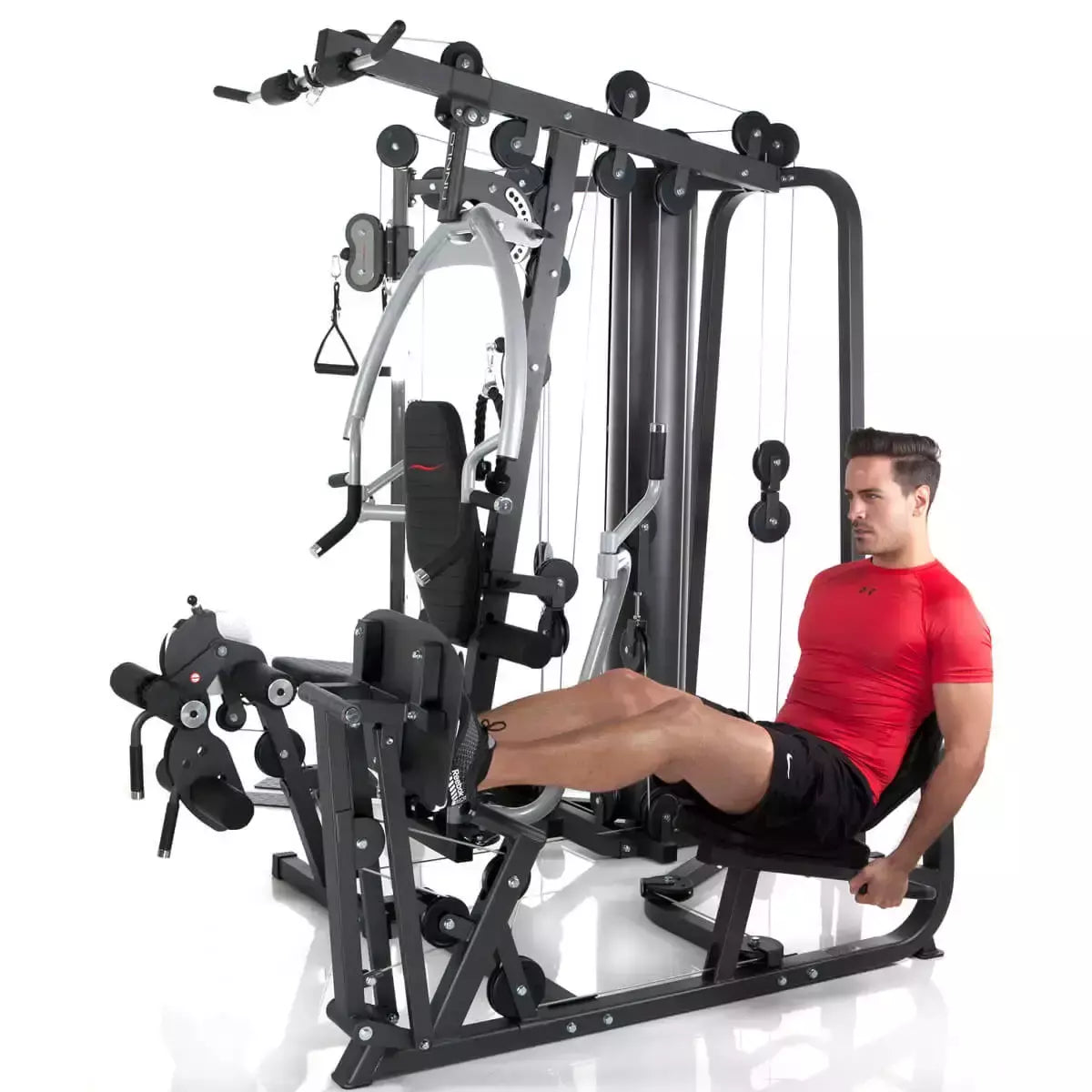 Stazione Multifunzione Autark 6800 Palestra Multi-gym Pacco Pesi 100 kg Linea FINNLO by Hammer Multi Palestra cod. 3948