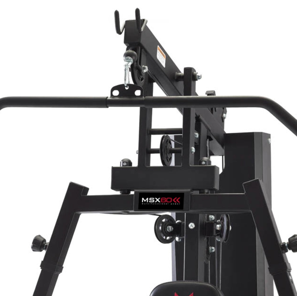 Stazione Multifunzione MSX-60 Pacco Pesi 70 kg Salvaspazio Linea Toorx