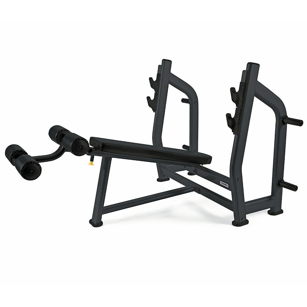 Panca Declinata Olympic WBX b3600 LINEA TOORX STRENGTH PROFESSIONALE Colore Nero