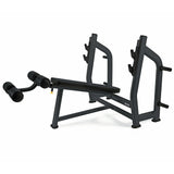 Panca Declinata Olympic WBX b3600 LINEA TOORX STRENGTH PROFESSIONALE Colore Nero