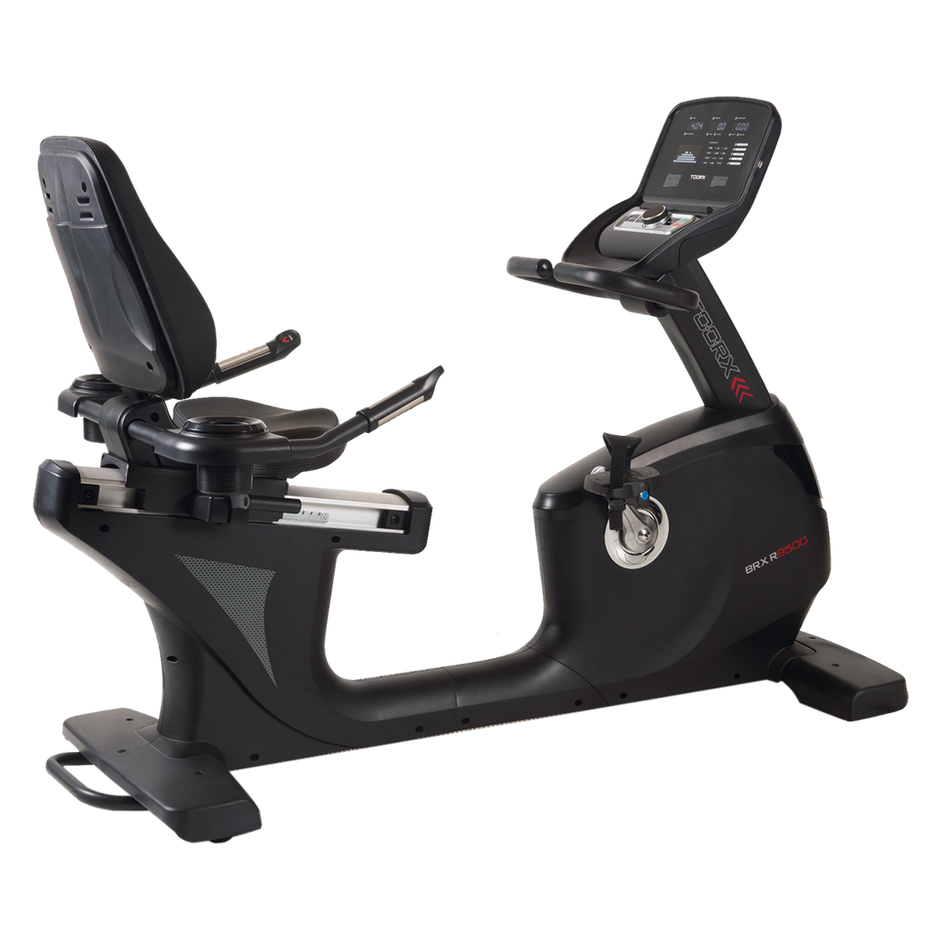 Brx-r9500 Cyclette Orizzontale Professionale Ergometro Toorx Peso Max Utente 180 Kg cod. BRX-R9500