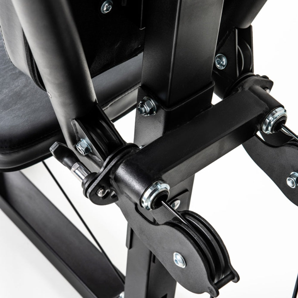Stazione Multifunzione MSX-90 Pacco Pesi 102 kg kg con Doppio Cavo Libero e Pressa Gambe Regolabile Linea Toorx