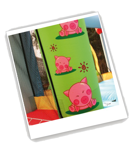 Gioco Gonfiabile Fattoria - Art.9112 - Mis: 325 X 300 Cm Motore Incluso Offerta Giochi Gonfiabili In Vendita Su Timesport24