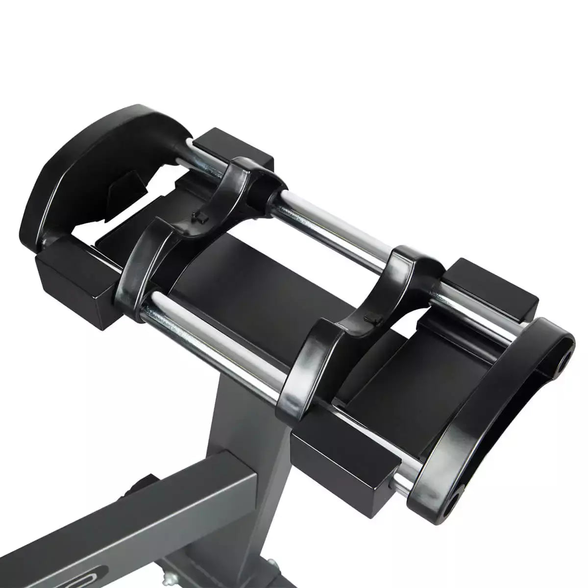 Set 2 Manubri Peso Variabile da 4 a 20 kg con Sostegno Rack Dumbbell Smartlock FINNLO by Hammer cod. 6772