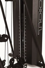 Stazione Multifunzione MSX-300 Pacco Pesi 100 kg con Doppio Cavo Libero linea Toorx Chrono Line
