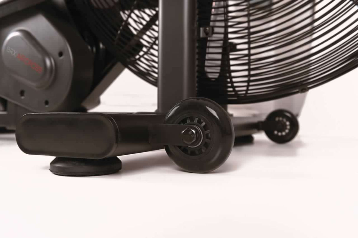 Cyclette BRX AIR CROSS Resistenza ad Aria con Ricevitore Wireless Linea Toorx Professional Line - Utente 150 kg. - cod. BRX-AIR-CROSS