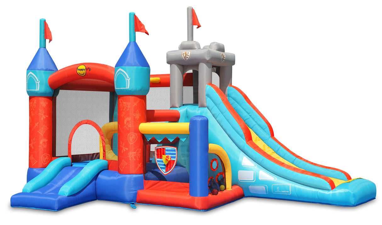 Gioco Gonfiabile Medioevo 13 In 1 - Art.9021N Mis. 485 X 320 Cm Motore Incluso Offerta Giochi Gonfiabili In Vendita Su Timesport24