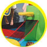 Gioco Gonfiabile Parco Avventura Art.9160n - Mis.400 X 295 Cm Motore Incluso Offerta Giochi Gonfiabili In Vendita Su Timesport24
