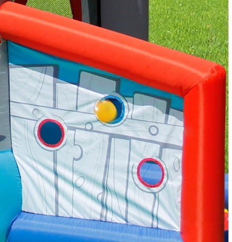 Promo Gioco Gonfiabile Little Village Art.9311 - Mis.300 x 280 Cm Motore Incluso Offerta Giochi Gonfiabili In Vendita Su Timesport24