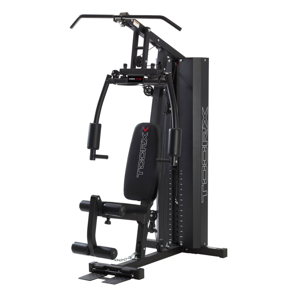 Stazione Multifunzione MSX-70 Pacco Pesi 102 kg Salvaspazio Linea Toorx