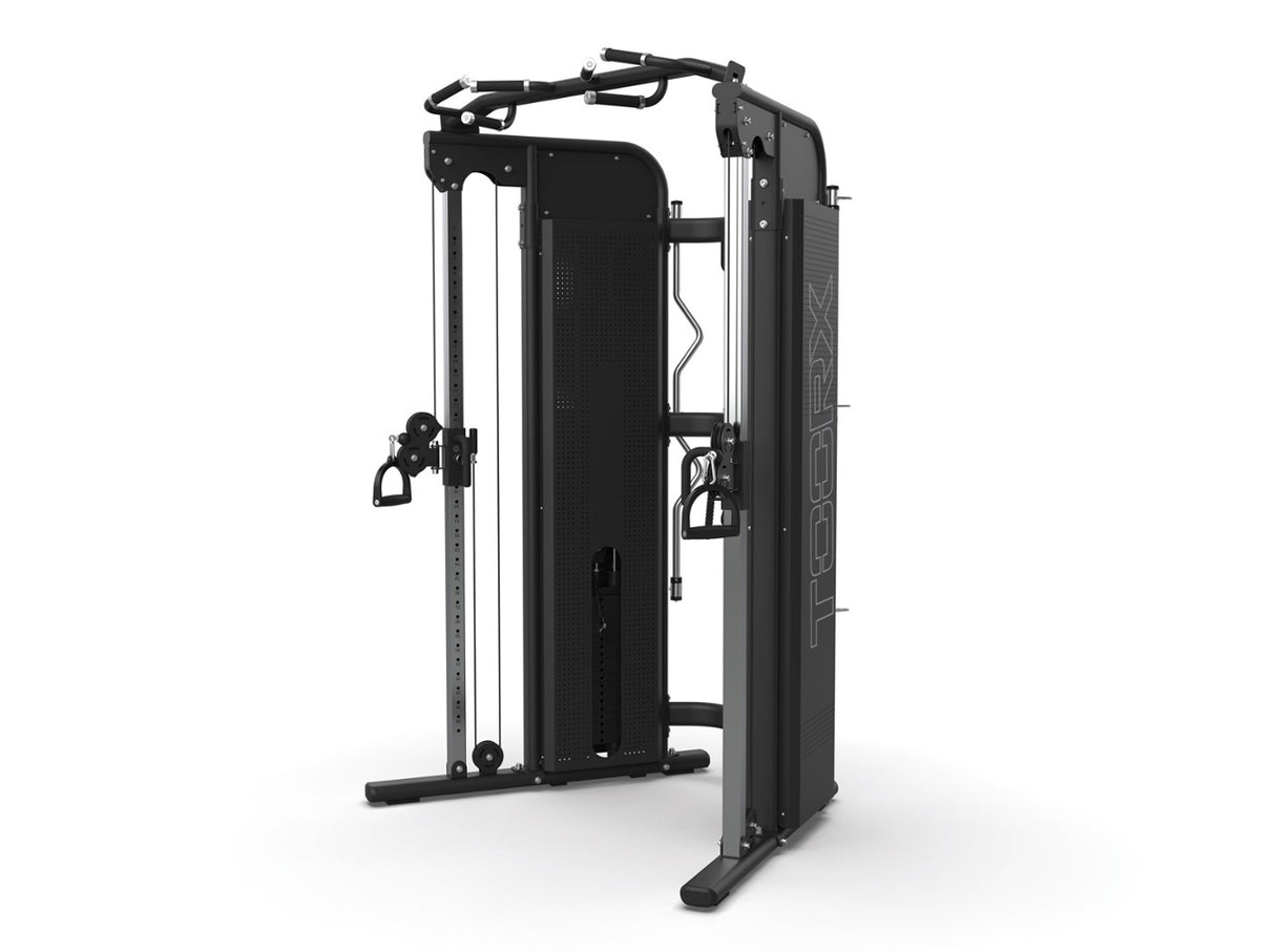 CSX-3500 DUAL PULLEY - LINEA TOORX PROFESSIONAL STATIONS - PACCO PESI 2x70 kg in acciaio.