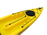 CANOA 1 POSTO ACQUAPRIMA BIG MAMA KAYAK - KAYAK DA 310 CM + 2 GAVONE + 1 SEGGIOLINO (PACK 2) - ROSSO