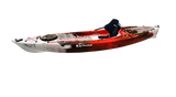 CANOA 1 POSTO SINGOLO ACQUAPRIMA LIMITED EDITION BIG MAMA KAYAK, MONOPOSTO 310 CM + 2 GAVONE + 1 PAGAIA (PACK 1) - SNAKE ROSSO