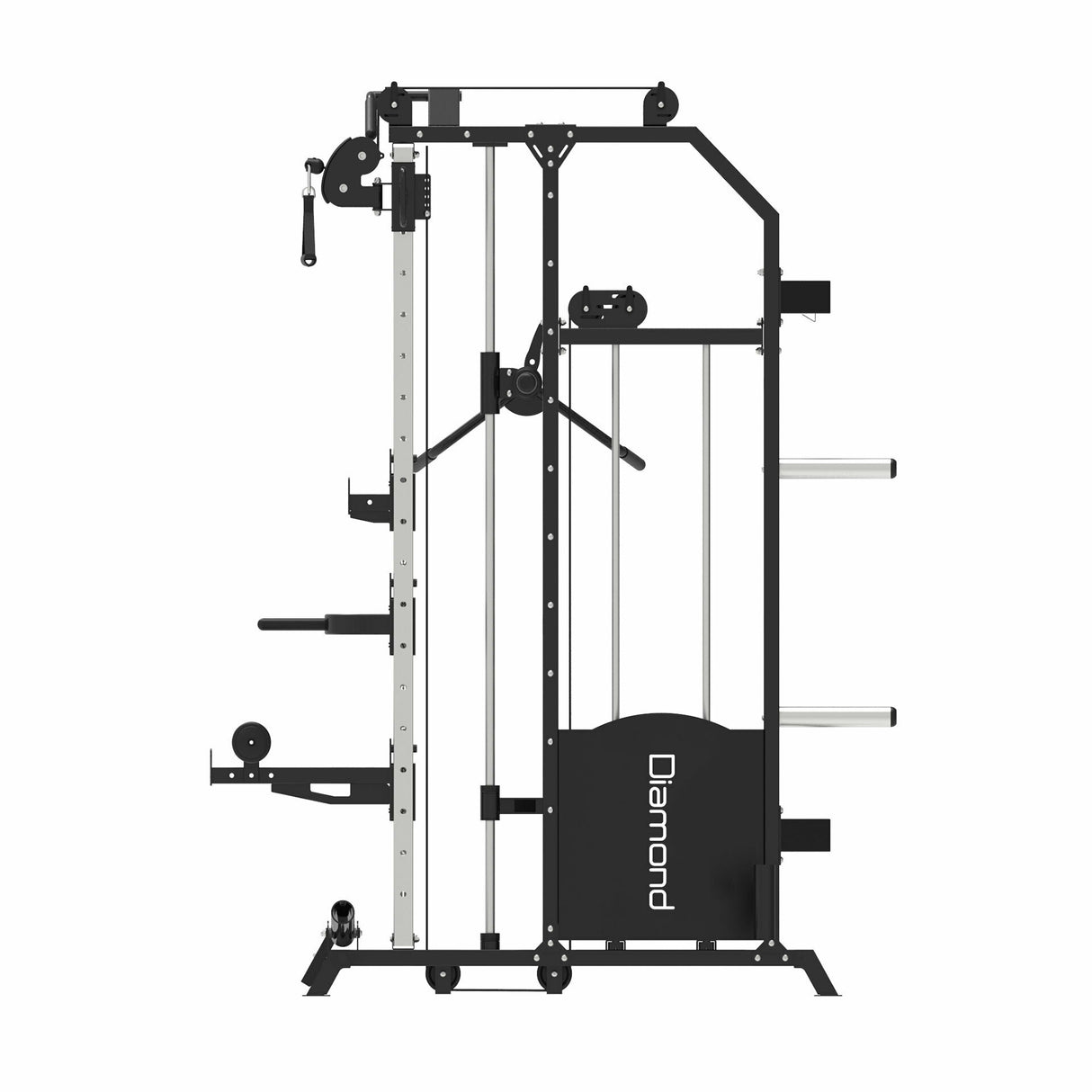 ALL IN ONE STATION - Weight stack 90 Kg x 2 - Prodotto Professionale linea Strenght DIAMOND - Cod. ALLIN1-FT