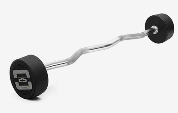 Bilanciere 10 kg sagomato precaricato cod.BSP-10 TOORX