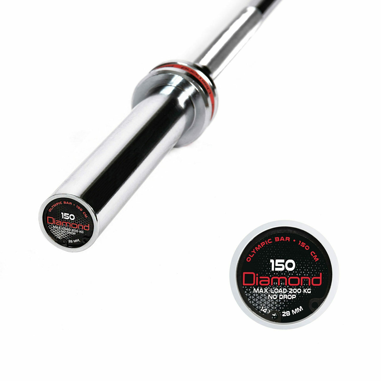 BILANCIERE OLIMPICO – 150 CM - Cod. BOD150N- LINEA DIAMOND