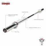 BILANCIERE OLIMPICO – 180 CM - Cod. BOD180N- LINEA DIAMOND