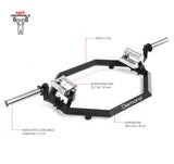 BILANCIERE OLIMPICO ESAGONALE – SHRUG BAR PRO – 300 Kg - Cod. BOED-P - LINEA DIAMOND