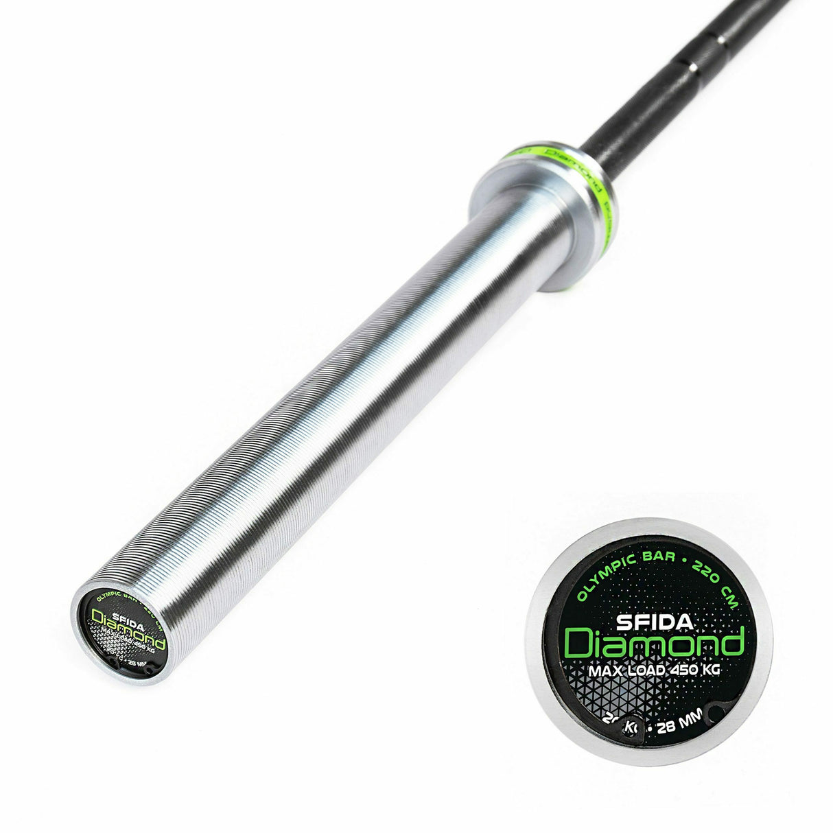 BILANCIERE OLIMPICO SFIDA – 220 CM - Cod. BOSD22ON - LINEA DIAMOND