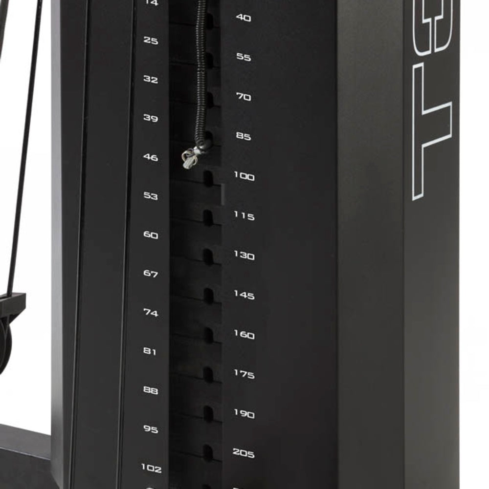 Stazione Multifunzione MSX-70 Pacco Pesi 102 kg Salvaspazio Linea Toorx
