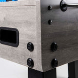 Calciobalilla G500 Rovere Grigio con Aste Uscenti- biliardino Garlando con 50 Palline in Omaggio cdG500GRUCVL.
