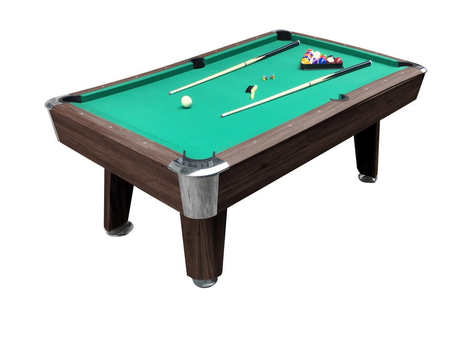 Biliardo Linea Casa LAS VEGAS 7 campo gioco 200 x 100 piano gioco in MDF Garlando cd.LASVEGAS7