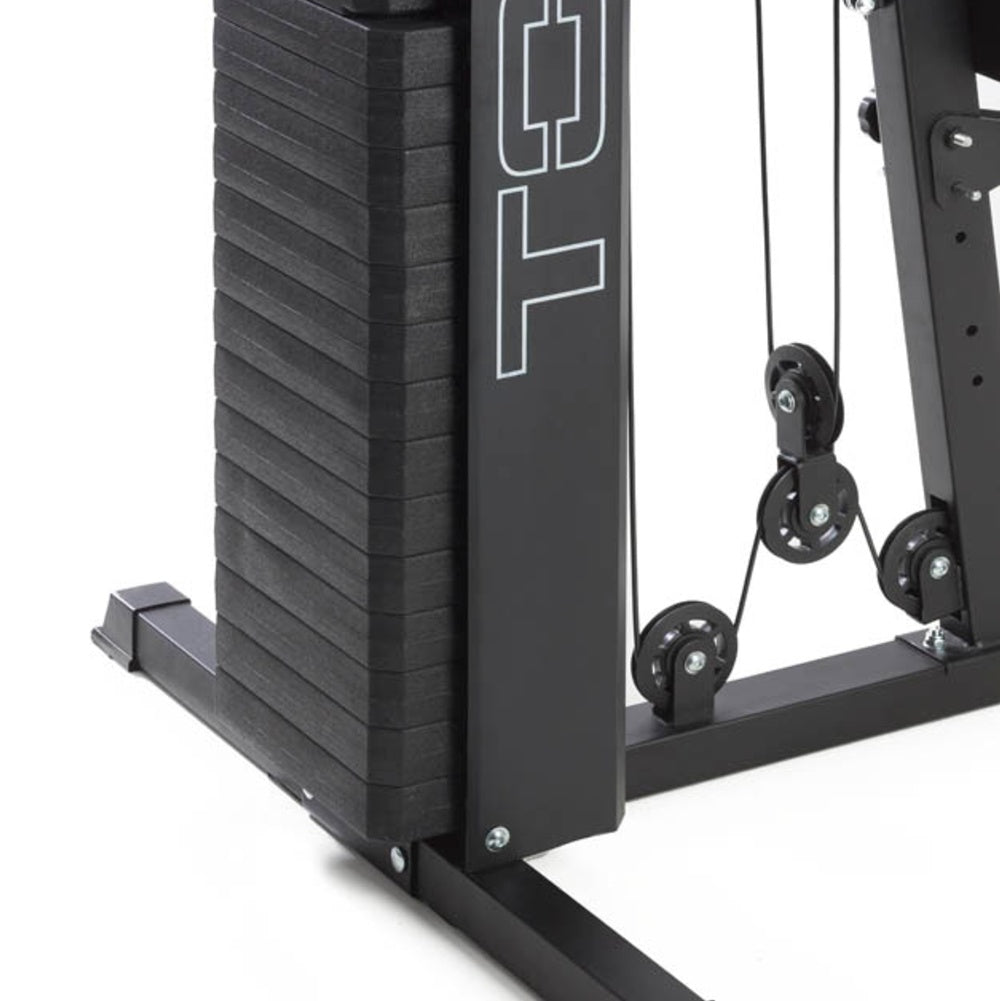 Stazione Multifunzione MSX-60 Pacco Pesi 70 kg Salvaspazio Linea Toorx