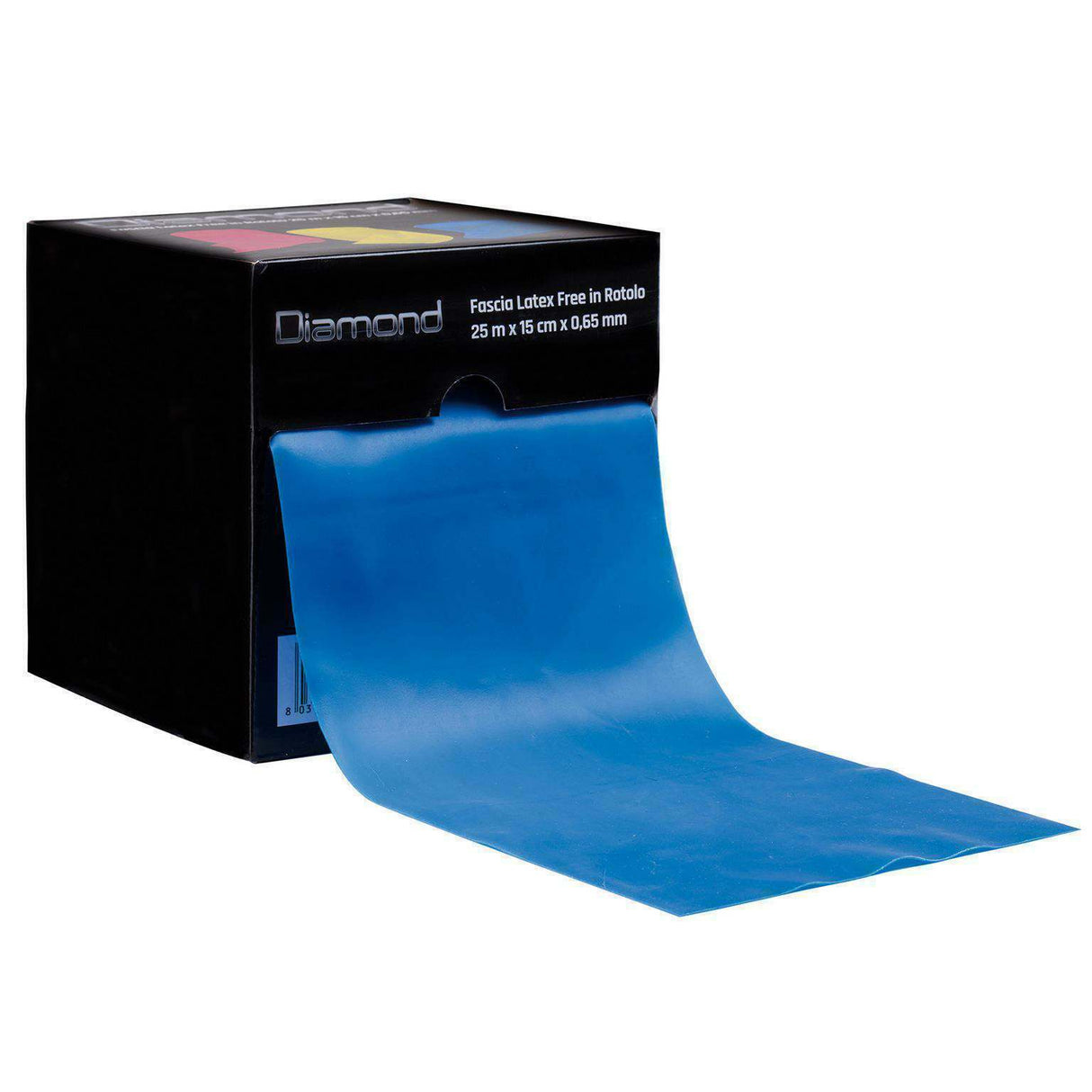 FASCIA ELASTICA LATEX FREE IN ROTOLO 0,65 MM X 15 CM X 25 M - LINEA DIAMOND - Cod. FRD65