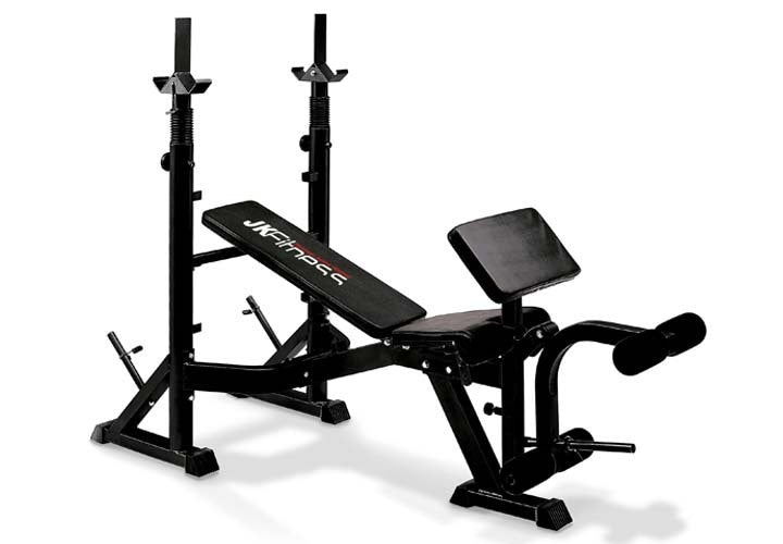 Panca Regolabile con porta bilanciere professionale - Linea Vertical Fitness JK FITNESS COD.JK6070