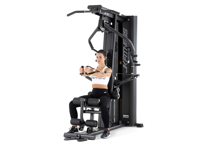 Stazione Multifunzione JKV61 Pacco Pesi 90 kg Linea Jk Fitness Vertical cod.JKV61