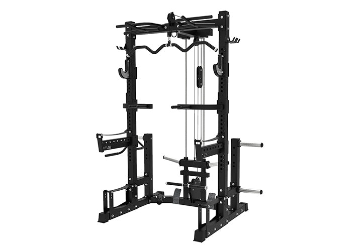 Power Rack con modulo lat/pulley linea Vertical Fitness - Jk Fitness cod.JKV74
