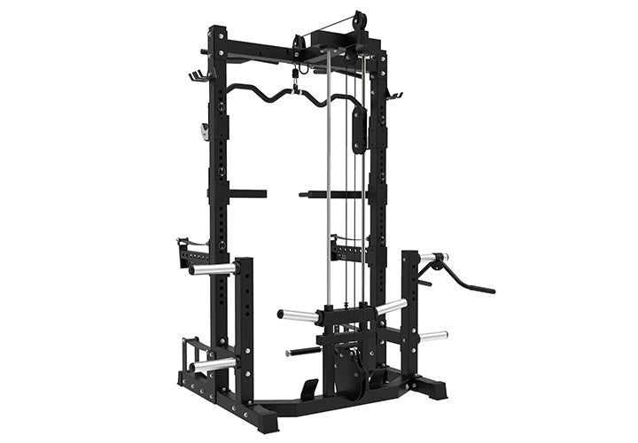 Power Rack con modulo lat/pulley linea Vertical Fitness - Jk Fitness cod.JKV74