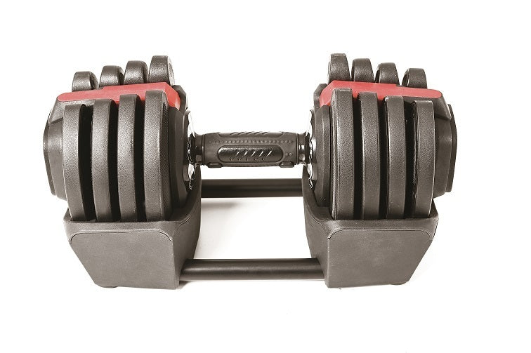 Manubrio A Carico Regolabile MCR-18 con selezionatore da 1,5 a 18 kg TOORX