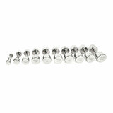 Manumbri Cromati - Set 10 Coppie manubri cromati 1-10 kg - MCS1-10