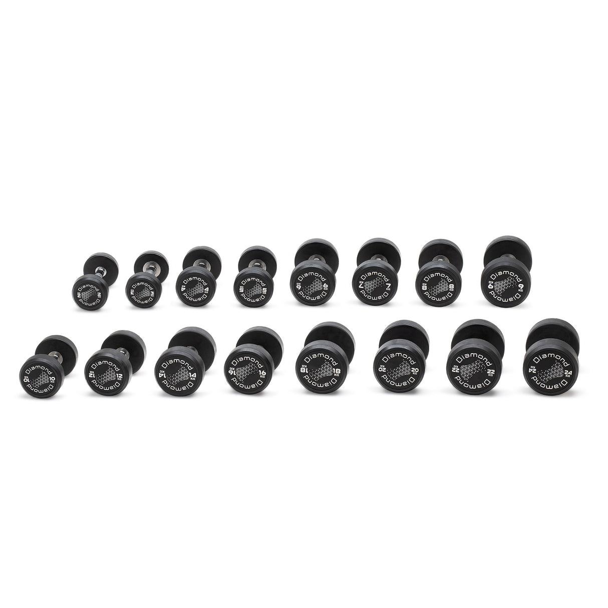 MANUBRIO TONDO PRO BLACK - LINEA DIAMOND - MGTD-PN