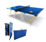 Ping pong Richiudibile urban play mod. light regolamentare,trasportabile in valigia, da interno, racchette e palline colore AZZURRO