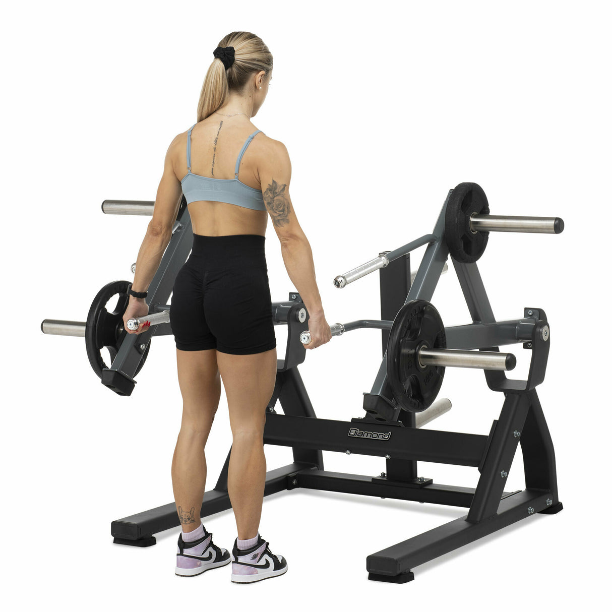 Squat Lunge Machine - Plate Loaded Linea Diamond cod. PL-SQUATLUNGE