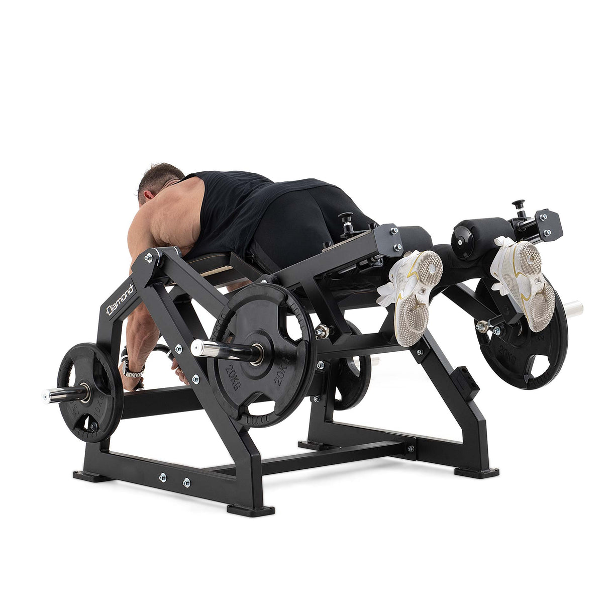 S500 LEG CURL - Plate Loaded Linea Diamond cod. PL500-LEGCURL