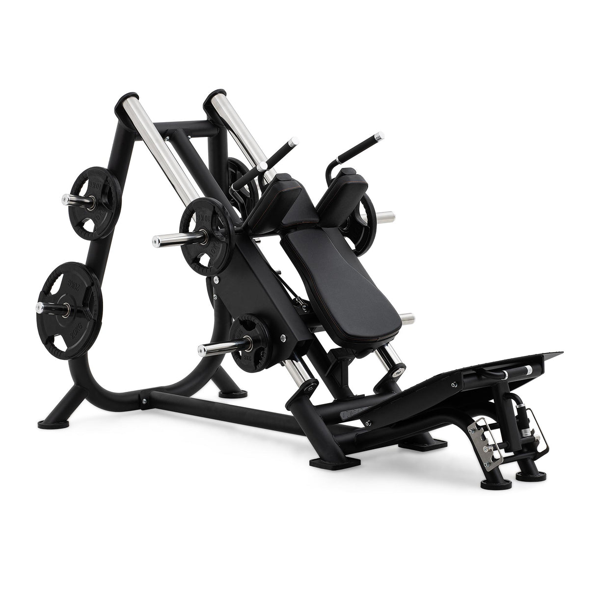 LINEAR HACKSQUAT MACHINE -  Linea Diamond Professional Strenght - Cod. PL550-LINEARHACKSQUAT