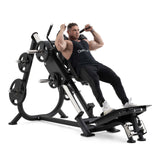 LINEAR HACKSQUAT MACHINE -  Linea Diamond Professional Strenght - Cod. PL550-LINEARHACKSQUAT